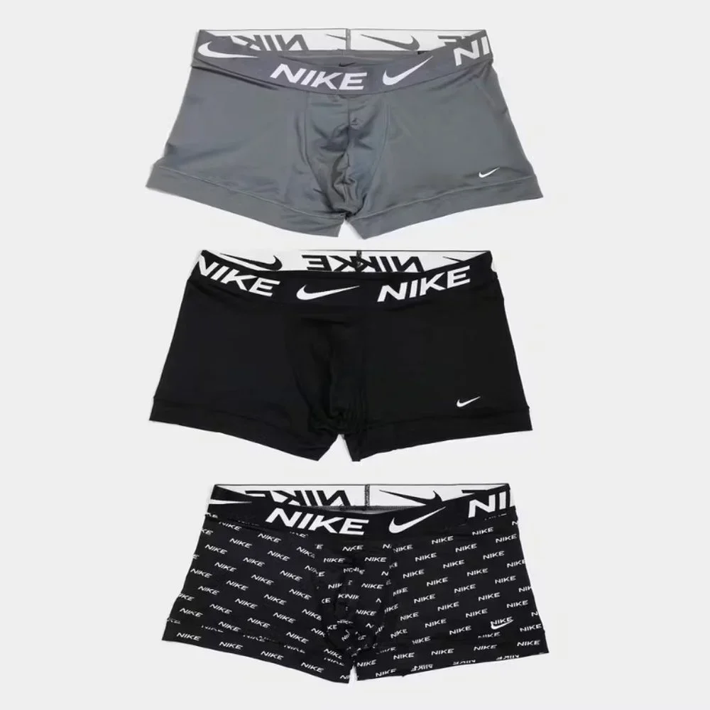 New Nike Dri Fit 3 Pack Boxer Briefs Short Trunk XL